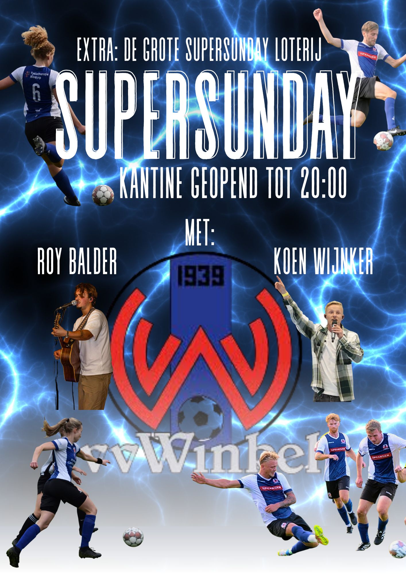 🎉 SUPER SUNDAY = FEEST! 🎉