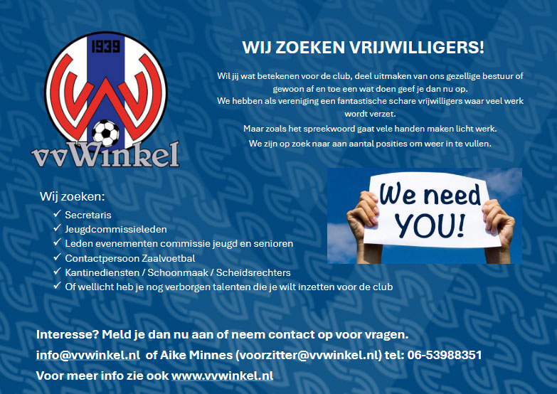Vrijwilligers 2025